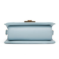 Andrya Fashionable Shoulder Bag and Purse; Blue, Pink & Black