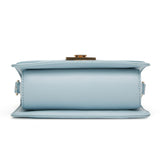 Andrya Fashionable Shoulder Bag and Purse; Blue, Pink & Black