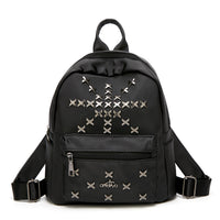 Andrya Fashionable Backpack; Black