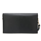 Andrya Fashionable Clutch Bag; Black