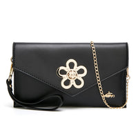 Andrya Fashionable Clutch Bag; Black