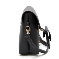 Andrya Small Shoulder Bag; Pink and Black