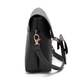 Andrya Small Shoulder Bag; Pink and Black
