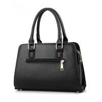 Andrya Cross Body Shoulder bag with Top Handle; Black, Blue and Red