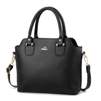 Andrya Cross Body Shoulder bag with Top Handle; Blue, Red, Black