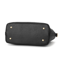 Andrya Cross Body Shoulder bag with Top Handle; Blue, Red, Black
