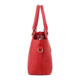 Andrya Cross Body Shoulder bag with Top Handle; Blue, Red, Black
